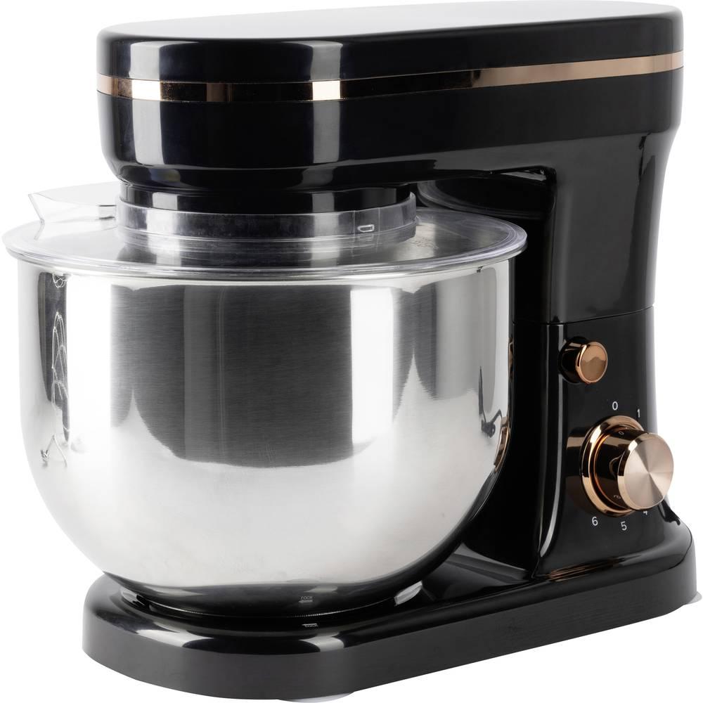 Bergner BG-50055-CP, Küchenmaschine, Silber, Schwarz