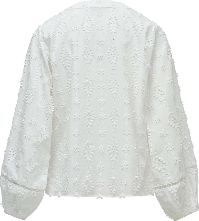 Immagine prodotto Salsa Jeans Langarmbluse Textured Shirt Lace Detail (XS)
