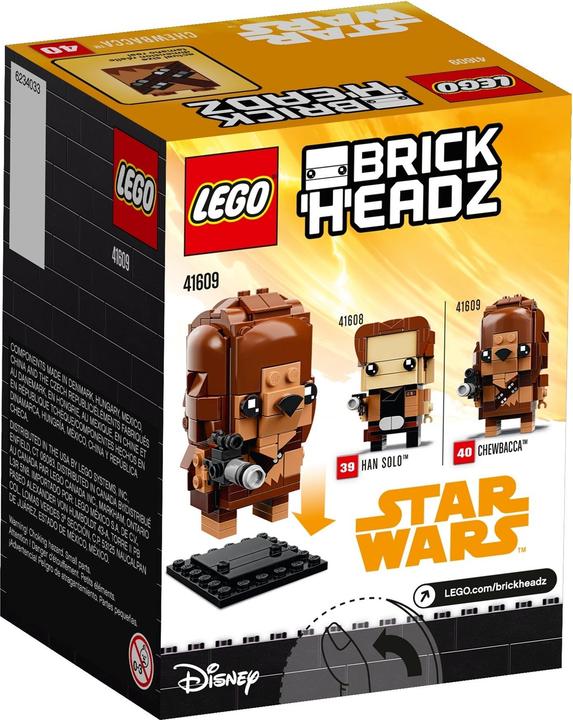 Produktbild LEGO Chewbacca (41609, LEGO Brickheadz)