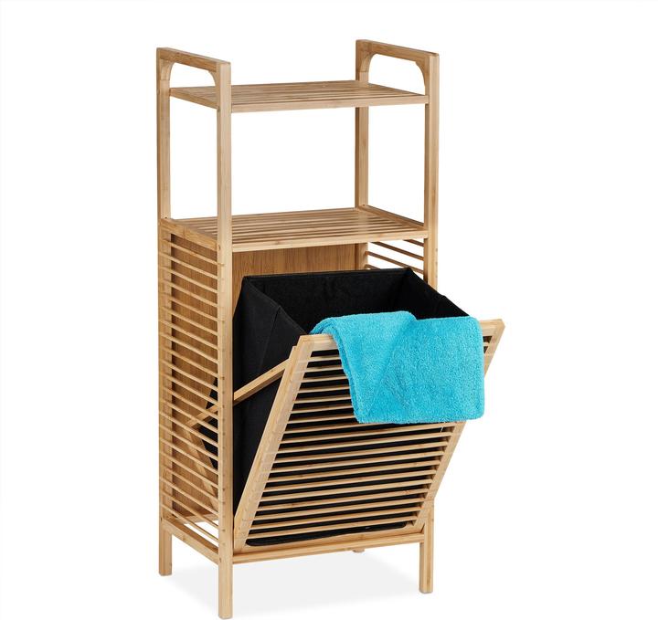 Actual product image Relaxdays Bathroom shelf