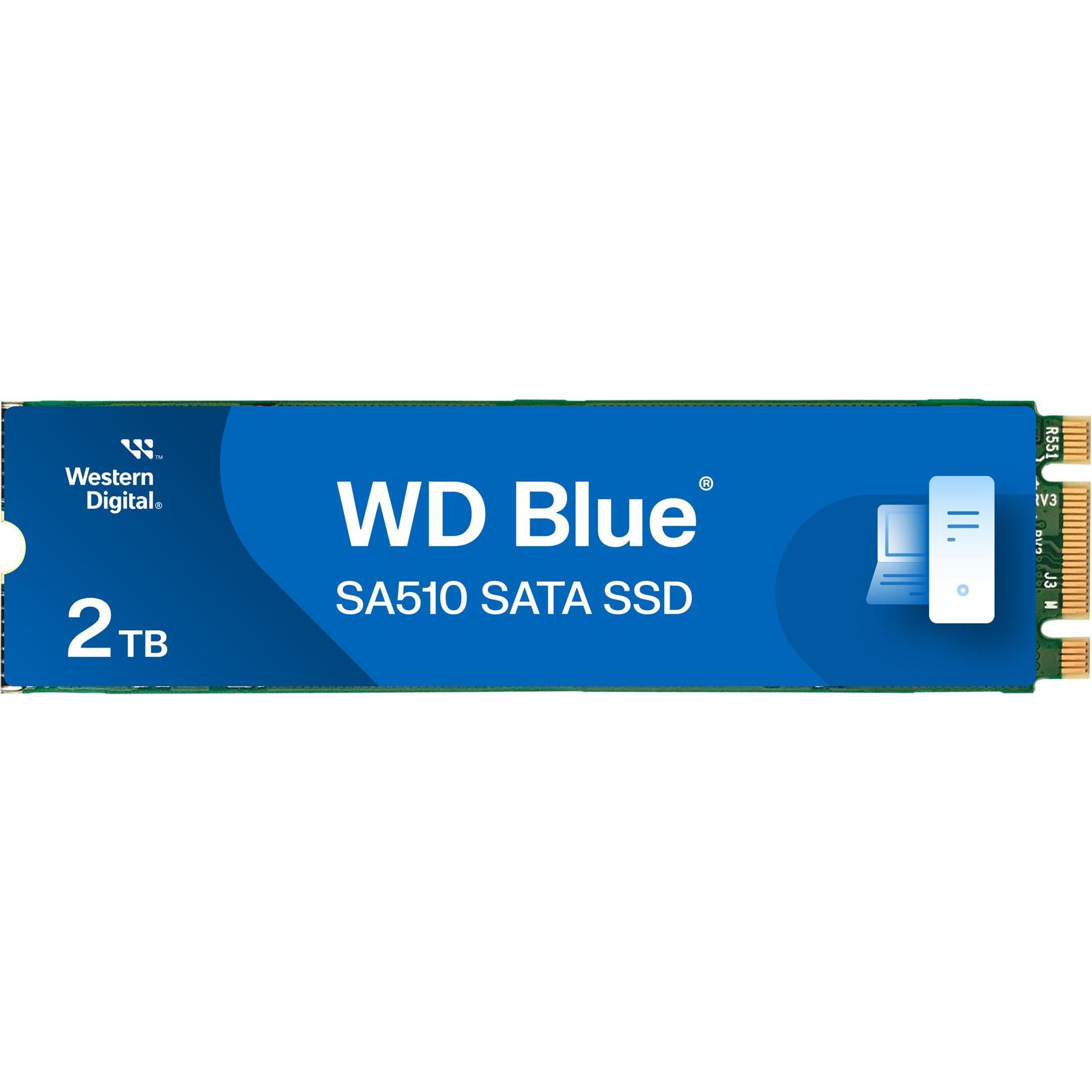 WD Blue SA510 (2000 GB, M.2 2280), SSD