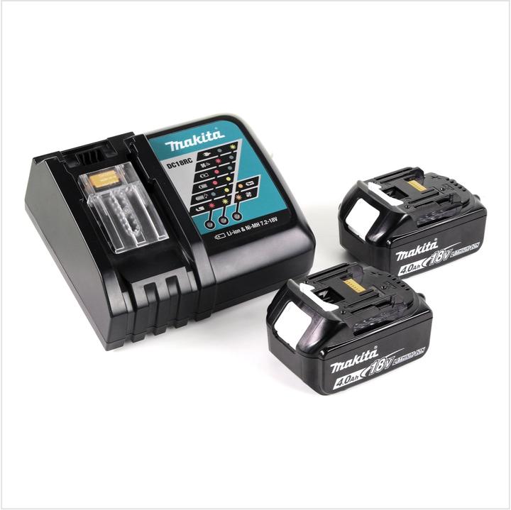 Productafbeelding Makita DUH 601 RM accu heggenschaar 18V 60cm borstelloos + 2x accu 4.0Ah + lader (Oplaadbare batterij)