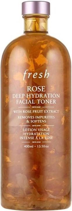 Actual product image Fresh Rose Deep Hydration Toner 400ml (Cleansing lotion, 400 ml)
