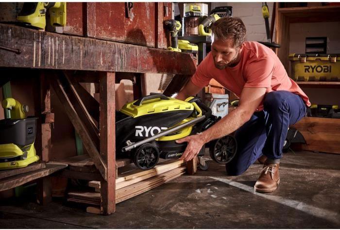 Actual product image Ryobi OLM1833B (Rechargeable battery operated)