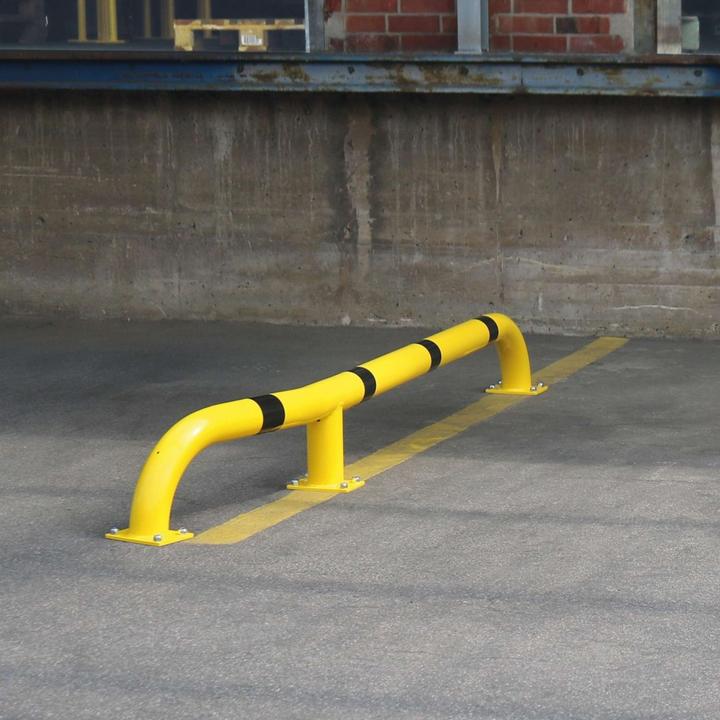 Image du produit Moravia Protection antichoc pour l'entrée des camions Ø 108 mm, galvanisé, revêtement jaune et noir