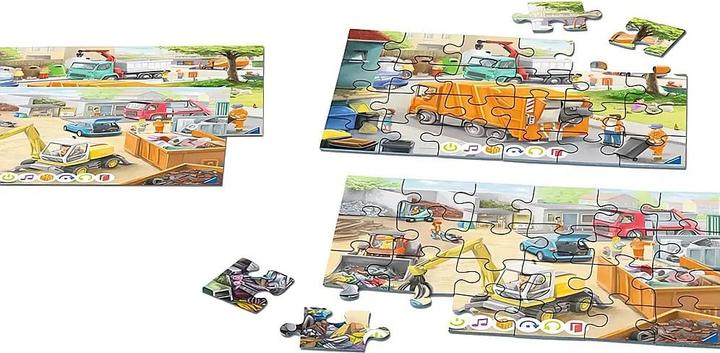 Produktbild tiptoi Puzzle für kleine Entdecker: Müllabfuhr (12 Teile)