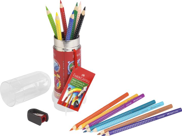 Produktbild Faber-Castell Colour Grip 2001 Rakete Metal (Mehrfarbig, 15 x)