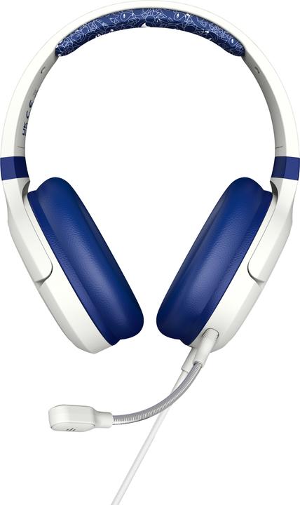 Actual product image OTL Technologies Sonic Boom SH0900 Headphones & Headset Wired Headband Gaming Blue, White (Cable)