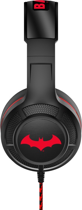 Produktbild OTL Technologies DC Comics DC0905 Kopfhörer & Headset Verkabelt Kopfband Gaming Schwarz, Rot (Kabelgebunden)