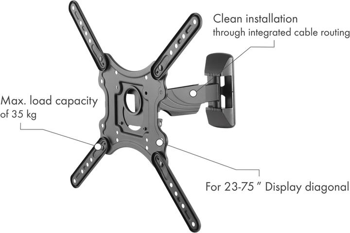 Actual product image Schwaiger LWH25535513 (Wall, 75", 35 kg)