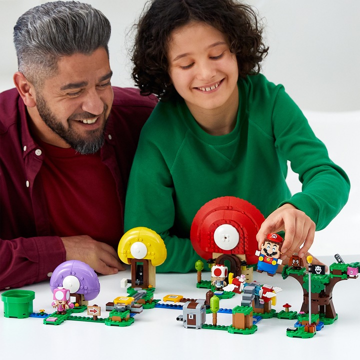 Image du produit LEGO Jeu d'extension pour la chasse au trésor des crapauds (71368, LEGO Super Mario)