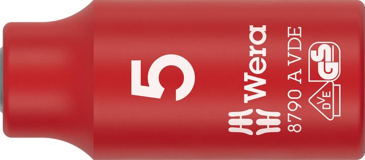 Produktbild Wera 8790 A VDE Zyklop Steckschlüsseleinsatz 1/4, 5mm (5 mm)