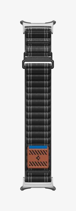 Actual product image Spigen - WBF0 - Samsung Galaxy Watch Ultra 47mm - Black (Fabric, Nylon)