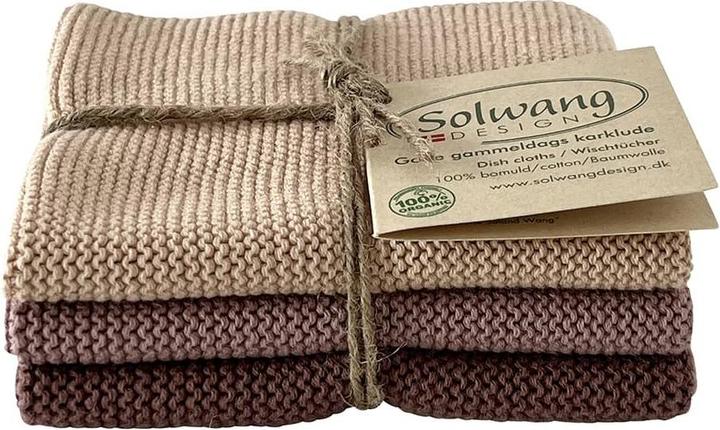 Image du produit SOLWANG Chiffons de cuisine tricotés (25 x 25 cm)