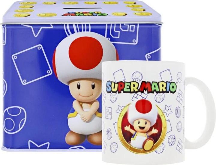 Immagine prodotto Nintendo Fungo Toad di Super Mario Tazza con salvadanaio 9x13x11 cm
