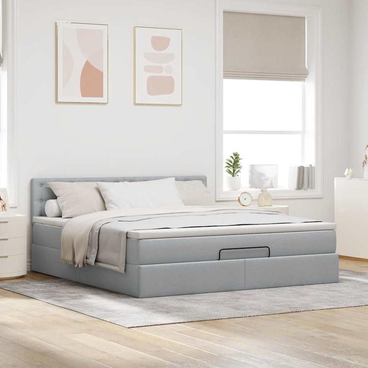 Produktbild vidaXL Ottoman-Bett (180 x 200 cm)
