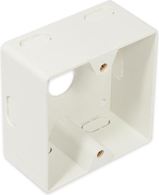 Actual product image Good Connections Network socket Cat. 6, 2xRJ45, shielded, universal incl. surface-mounted housing, DESIGN-FAITHFUL
