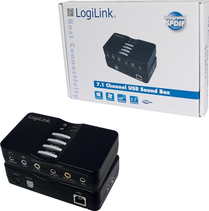 Actual product image LogiLink 7.1 USB Sound Box (USB)
