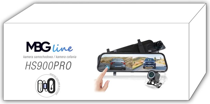Produktbild MBG Line Videorecorder HS900PRO (Eingebautes Mikrofon, Eingebautes Display, Bluetooth, WLAN, QHD)