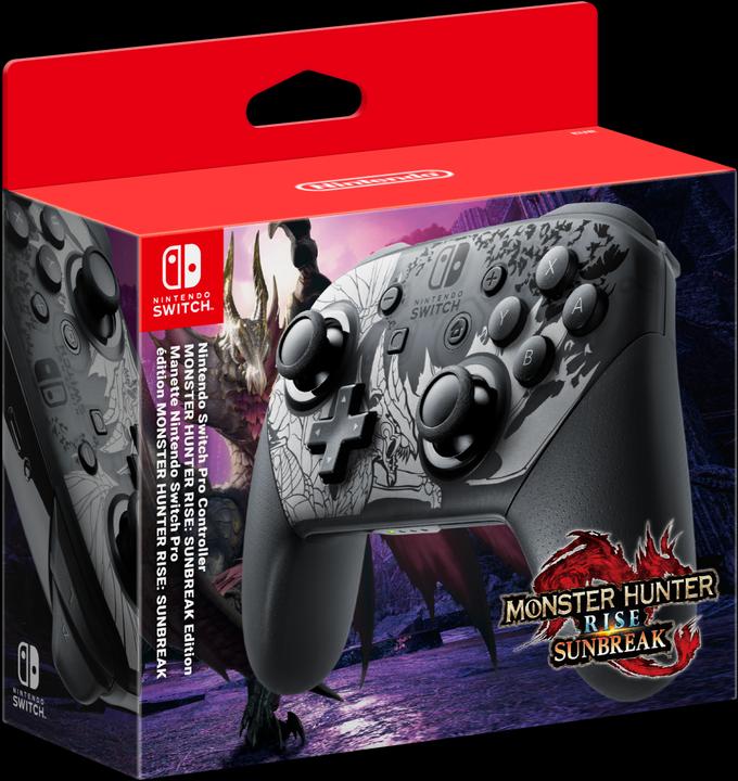 Produktbild Nintendo Switch Pro Controller - Monster Hunter Rise Sunbreak Edition (Switch)