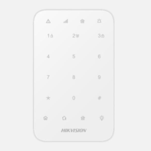 Actual product image Hikvision DS-PK1-E-WE Ax Pro Keypad