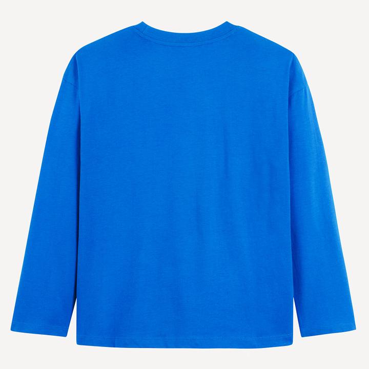 Image du produit La Redoute Collections Langarmshirt mit Messageprint (140)