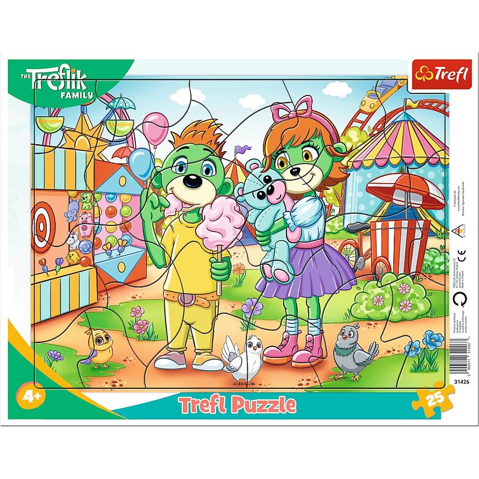 Trefl Rahmenpuzzle 25 Familientag (25 Teile) (31426)
