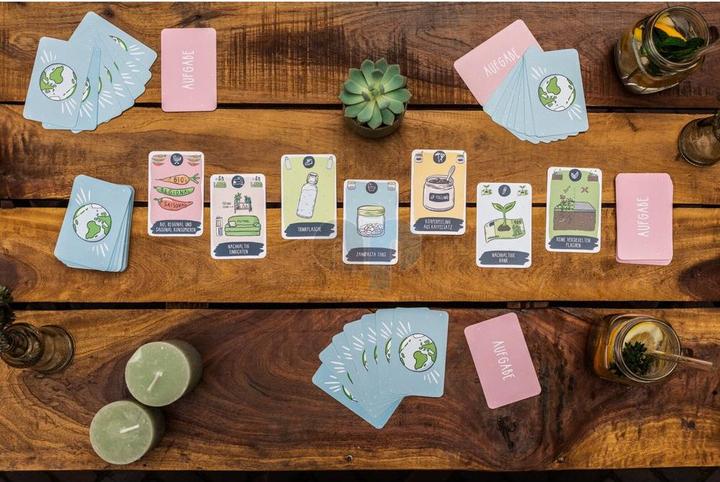 Actual product image Planet A The sustainable card game (German)