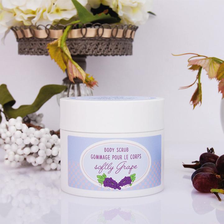 Produktbild Accentra Badefee Körperpeeling"Softly Grape" (350 ml)