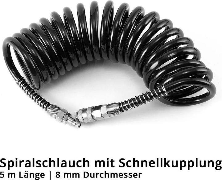 Actual product image Stahlwerk Compressed air set 5-piece | Compressed air tool including spray gun