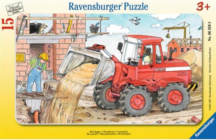 Produktbild Ravensburger Mein Bagger (15 Teile)