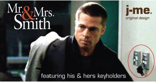 Actual product image j-me key holder