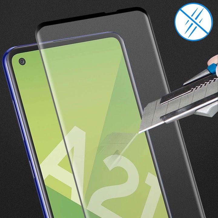 Produktbild Avizar Edge to Edge Bildschirmschutz, Display Folie (1 Stück, Samsung Galaxy A21s)