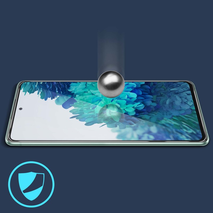 Produktbild Avizar Kristallklare Folie, Glas-Displayschutz (1 Stück, Samsung Galaxy S20 FE)