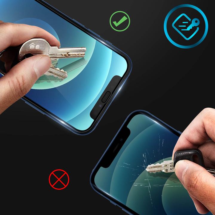 Actual product image Avizar Display protection film, case friendly protection (1 Piece, Apple iPhone 12 mini)
