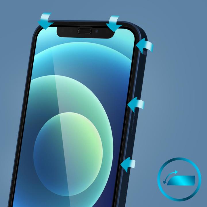 Actual product image Avizar Display protection film, case friendly protection (1 Piece, Apple iPhone 12 mini)