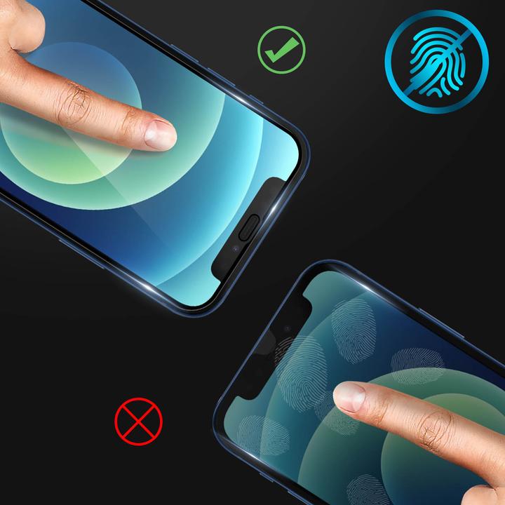 Actual product image Avizar Display protection film, case friendly protection (1 Piece, Apple iPhone 12 mini)