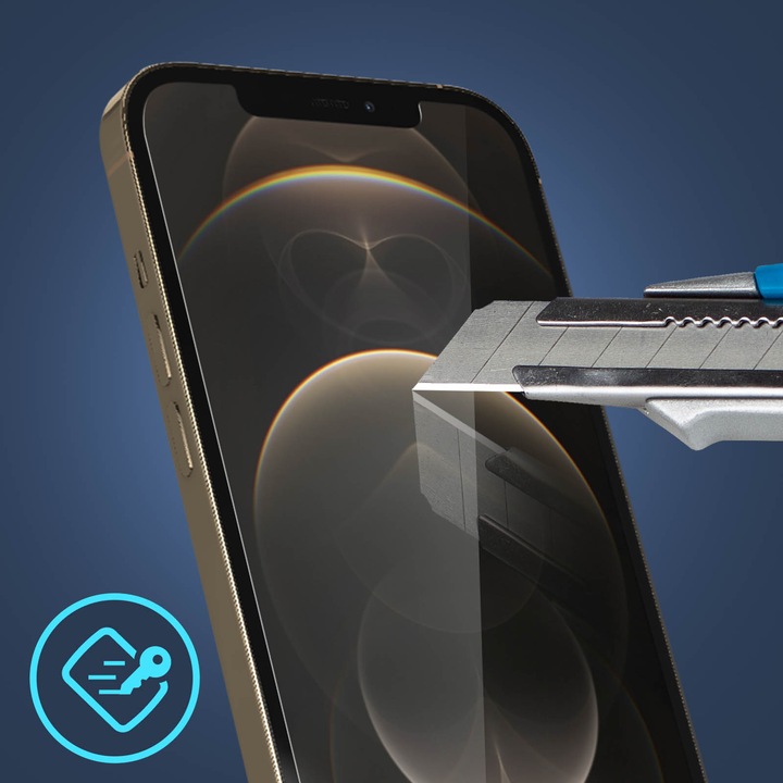 Produktbild Avizar Kristallklare Folie, Glas-Displayschutz (1 Stück, Apple iPhone 12 Pro Max)