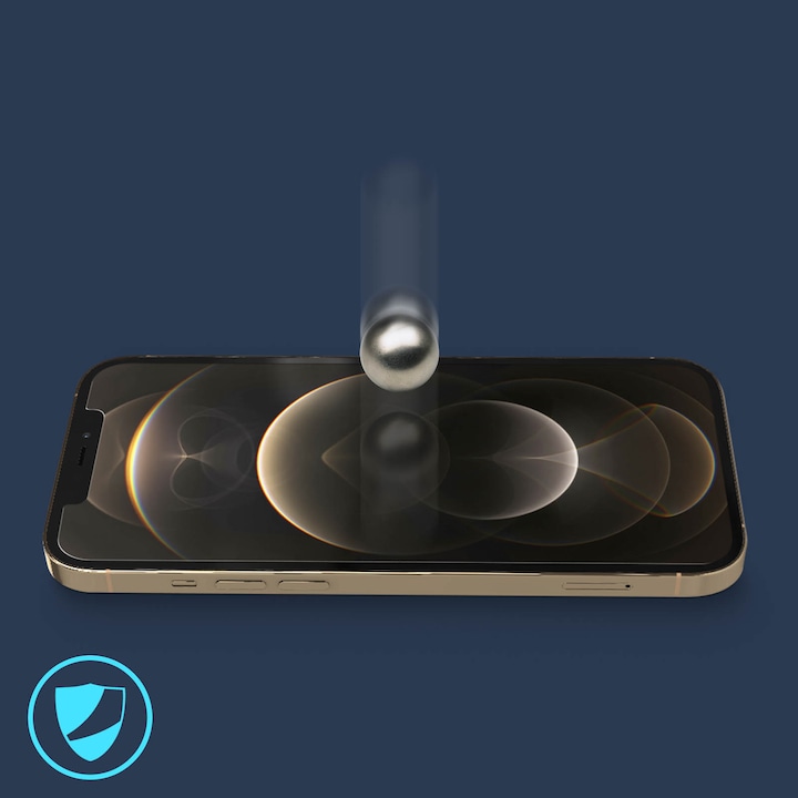 Produktbild Avizar Kristallklare Folie, Glas-Displayschutz (1 Stück, Apple iPhone 12 Pro Max)