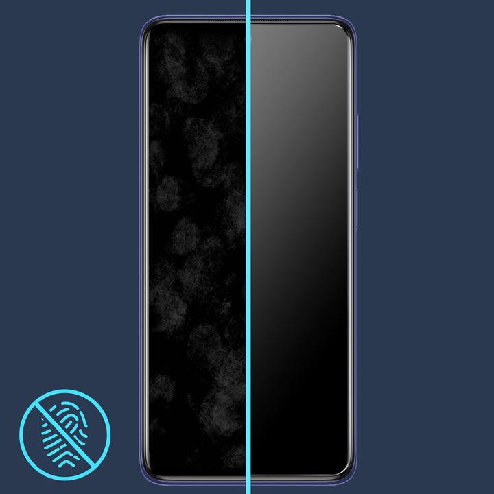 Actual product image Avizar Crystal clear film, glass screen protector (1 Piece, Mi 10T Lite)