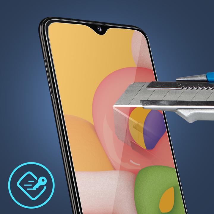 Produktbild Avizar Kristallklare Folie, Glas-Displayschutz (1 Stück, Samsung Galaxy A01)