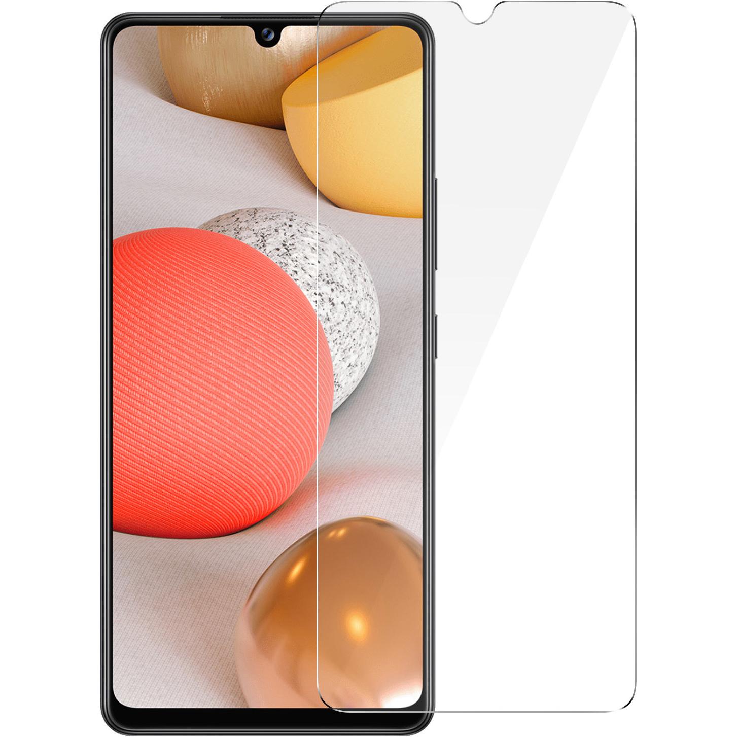Avizar Kristallklare Folie, Glas-Displayschutz (1 Stück, Samsung Galaxy A42 5G), Smartphone Schutzfolie, Transparent