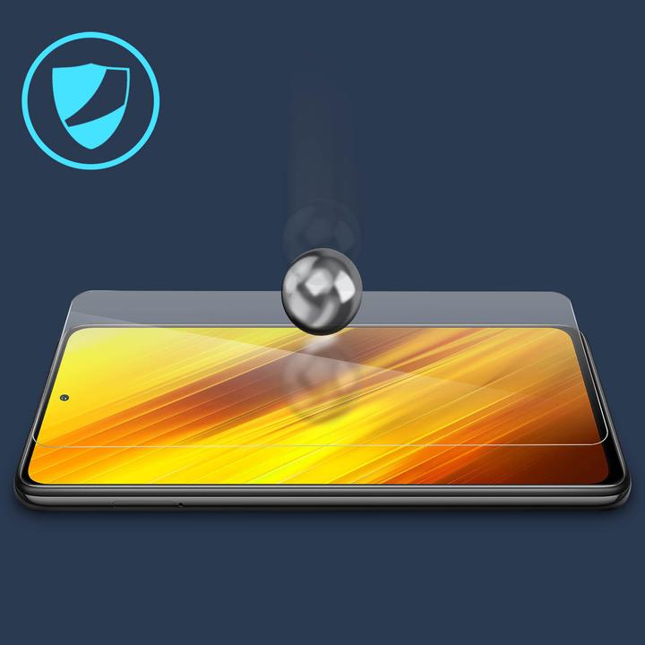 Image du produit Avizar Film clair comme du cristal, protection d'écran en verre (1 pièce(s), Xiaomi Poco X3 Pro)