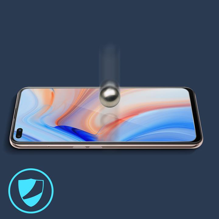 Image du produit Avizar Film clair comme du cristal, protection d'écran en verre (1 pièce(s), Oppo Reno 4)