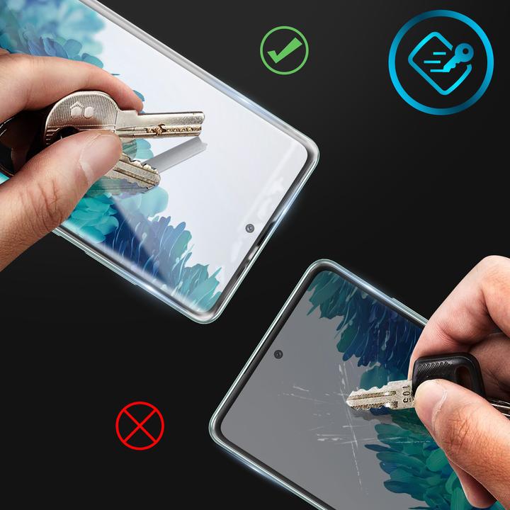 Actual product image Avizar Display protection film, case friendly protection (1 Piece, Samsung Galaxy S20 FE)