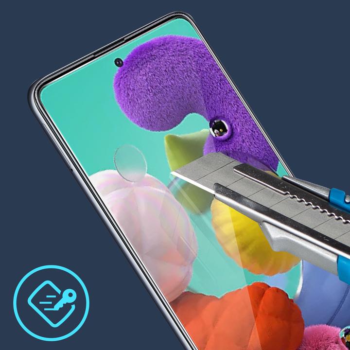Produktbild Avizar Kristallklare Folie, Glas-Displayschutz (1 Stück, Samsung Galaxy A51 5G)