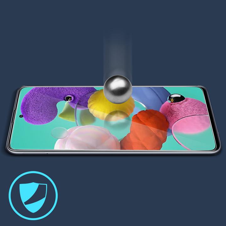 Produktbild Avizar Kristallklare Folie, Glas-Displayschutz (1 Stück, Samsung Galaxy A51 5G)