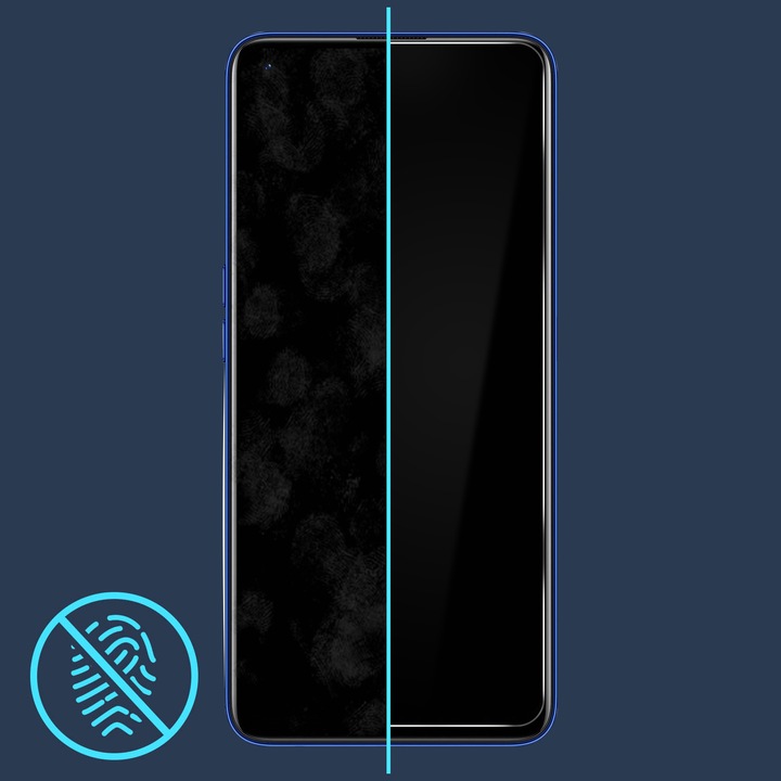 Produktbild Avizar Kristallklare Folie, Glas-Displayschutz (1 Stück, Realme 7 Pro)