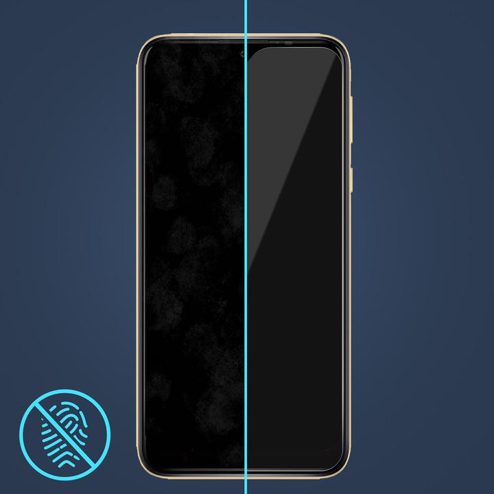 Actual product image Avizar Crystal clear film, glass screen protector (1 Piece, Wiko Y81)