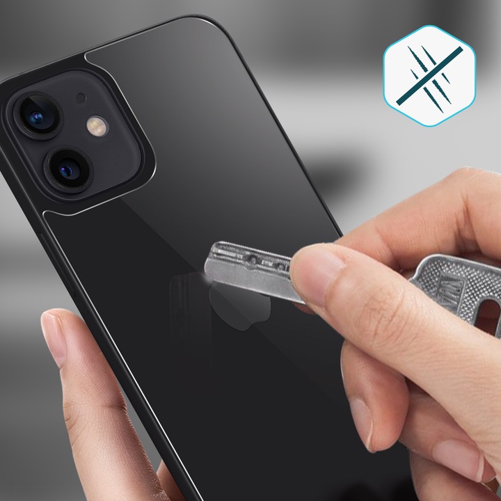 Actual product image Avizar Back side protection, back foil, foil back side (1 Piece, Apple iPhone 12 Pro)